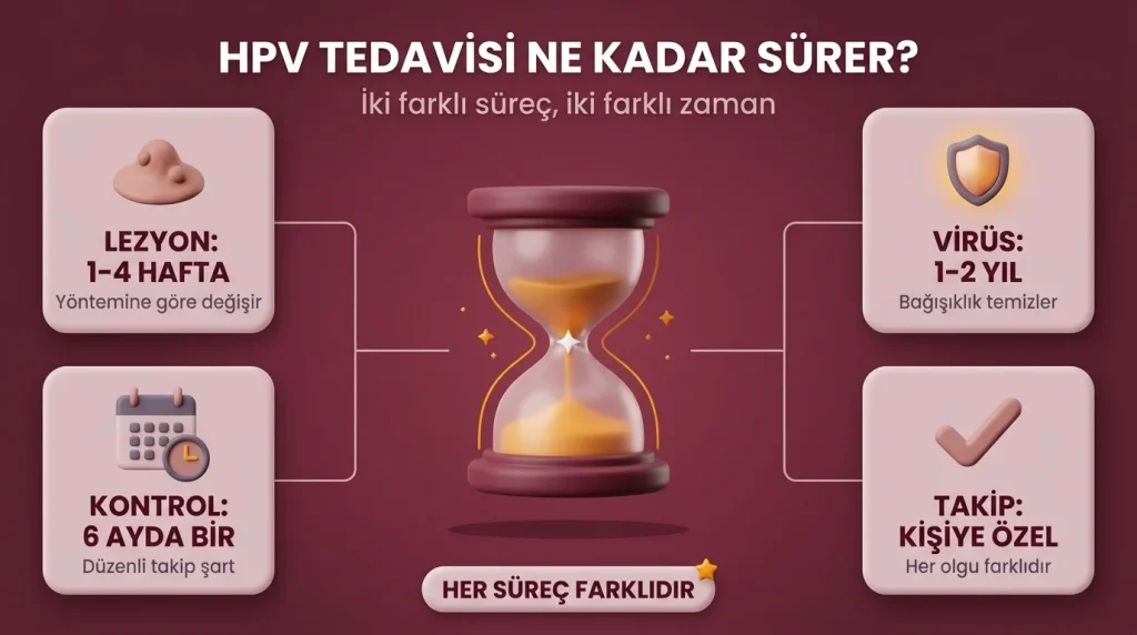 HPV tedavisi ne kadar sürer