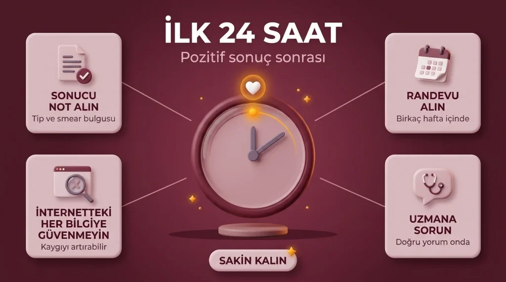HPV Pozitif İlk 24 saat
