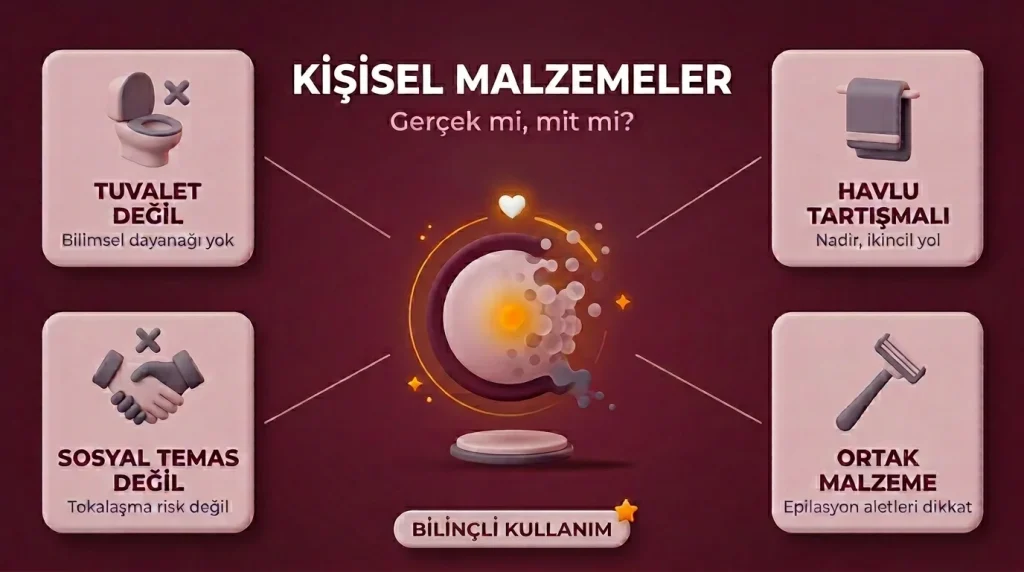 HPV bulaş yolları