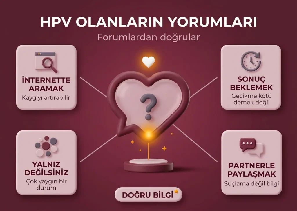 HPV olanların yorumları kadınlar kulübü