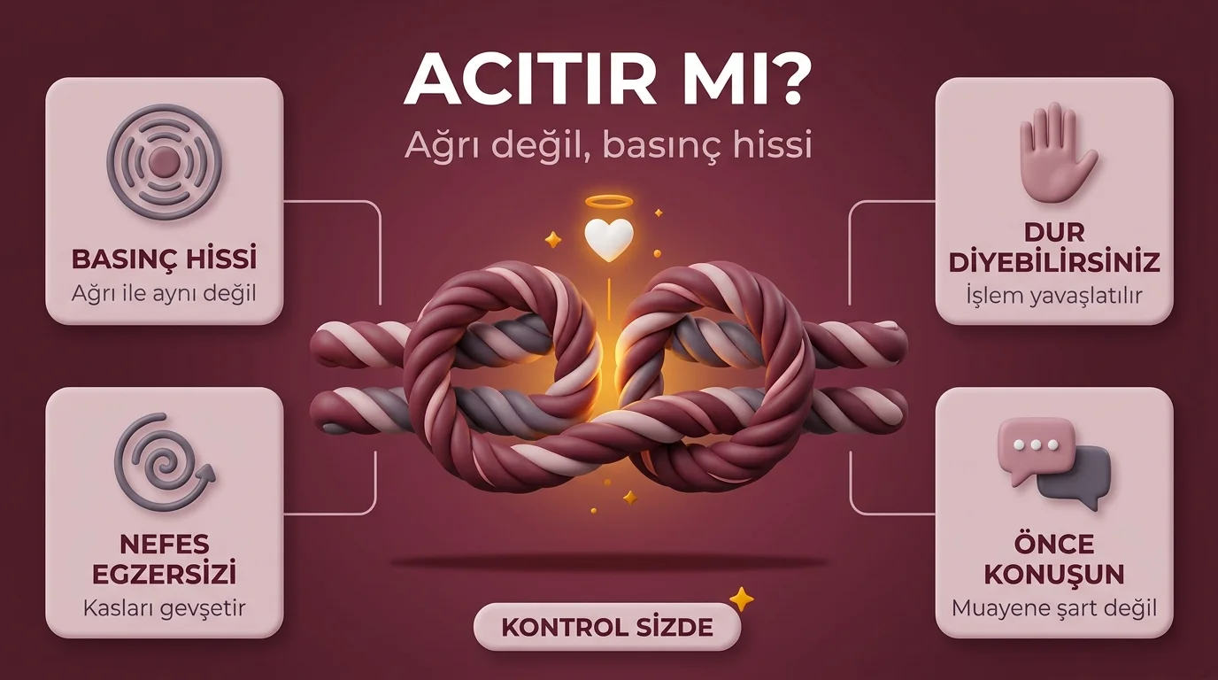 Jinekolojik muayene acıtır mı