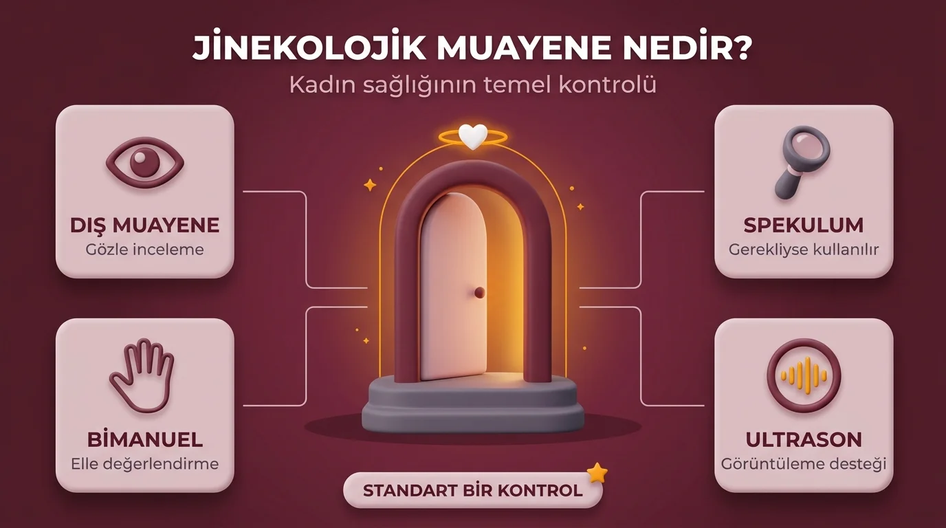 Jinekolojik muayene nedir