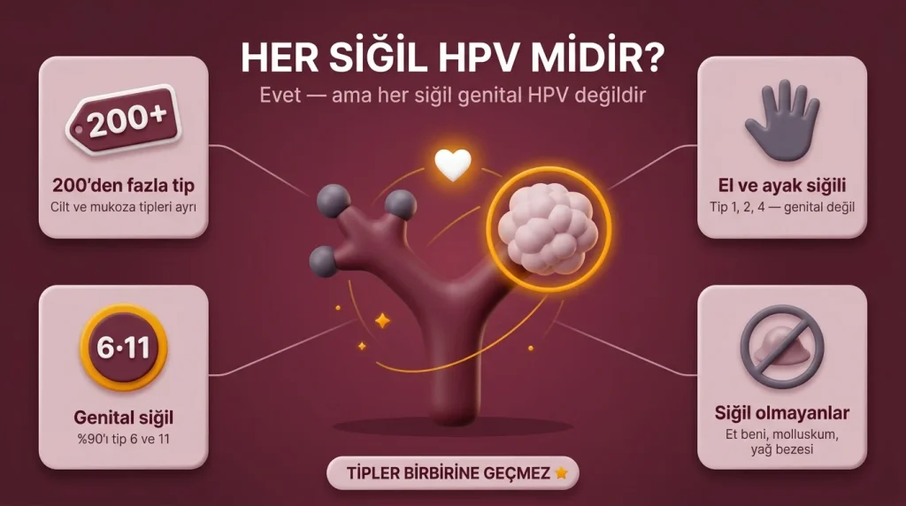 her siğil hpv midir