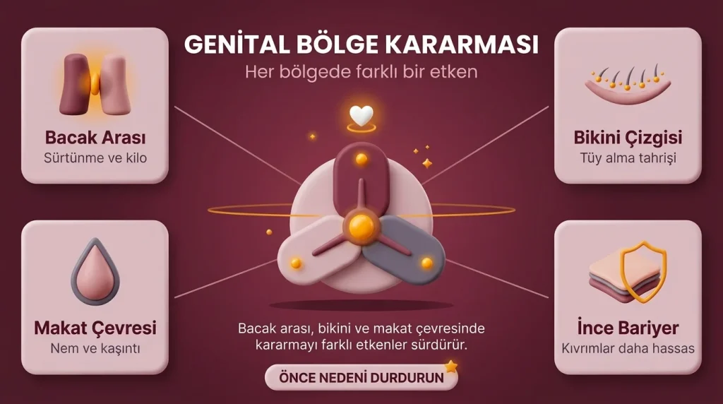 hamilelikte genital kararma
